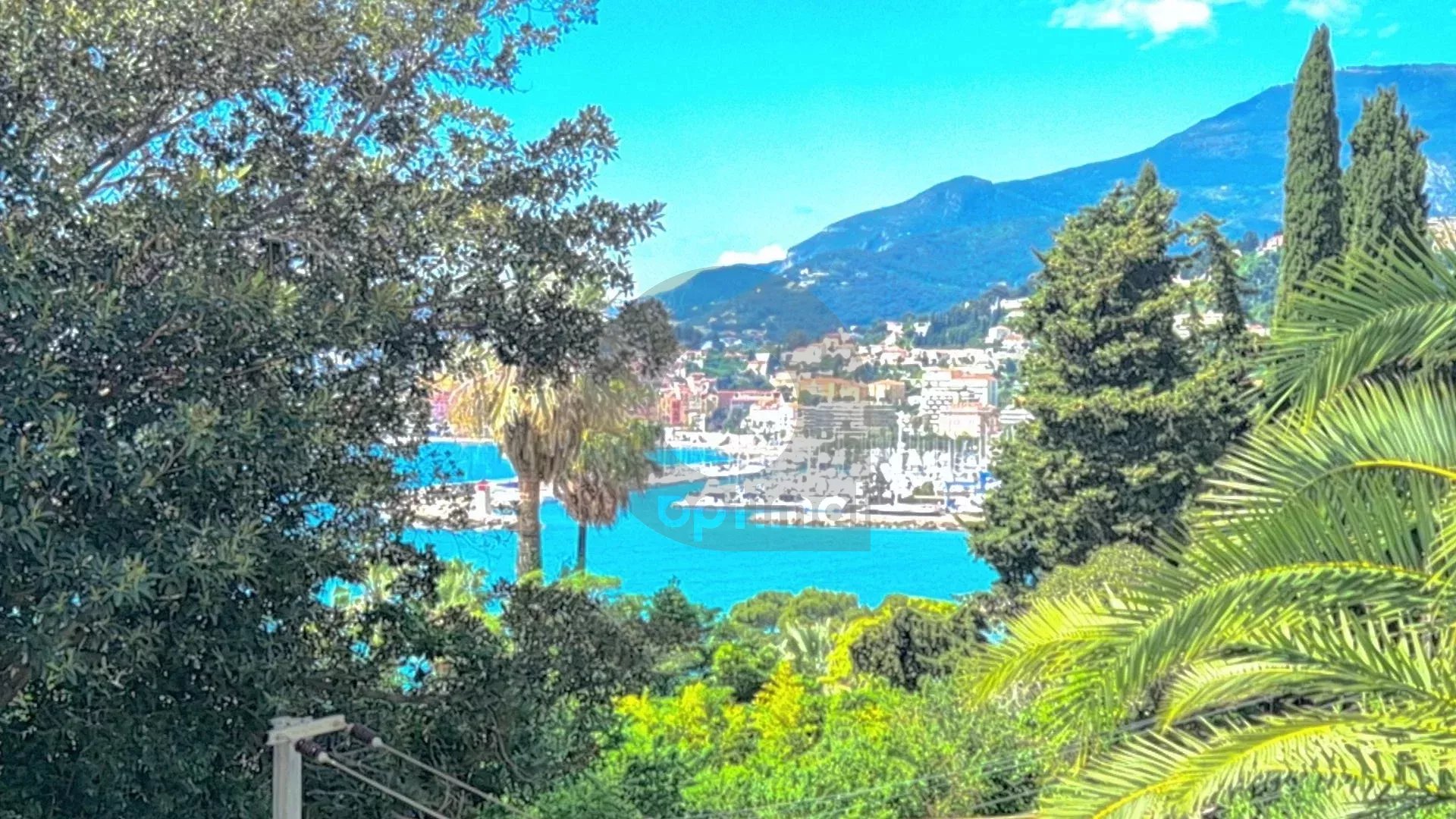 ? Charmante Maison de Ville mitoyenne avec Vue –Mer et Menton Quartier Garavan, Menton