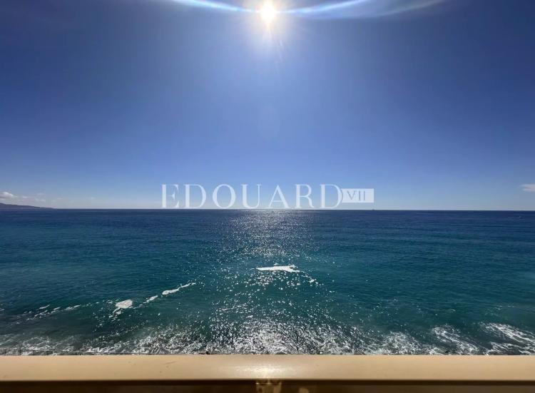 Trois pièces avec terrasse, magnifique vue mer panoramique et double garage