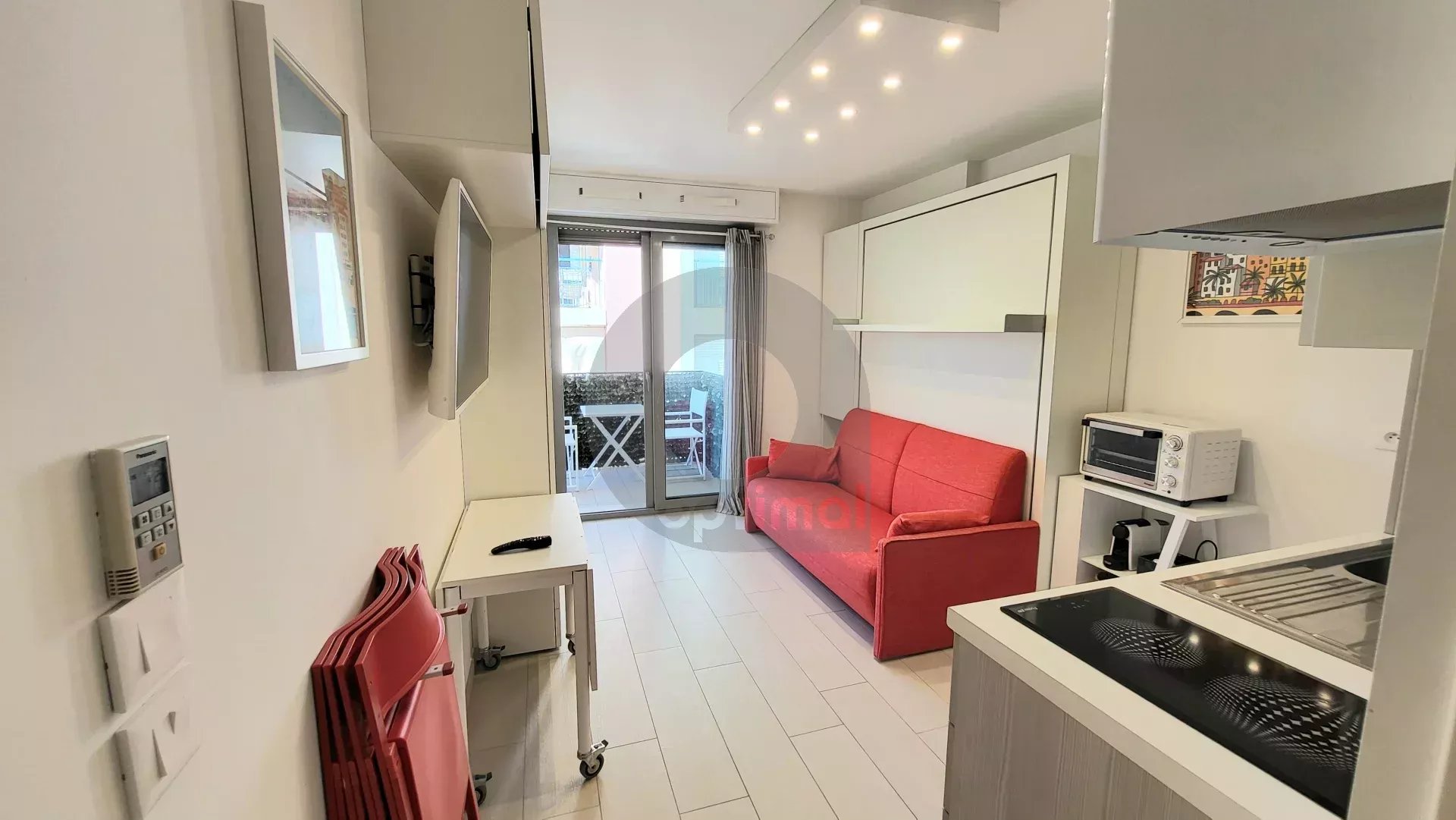 Menton Casino - Coquet studio - Immeuble récent - 100 mt des plages