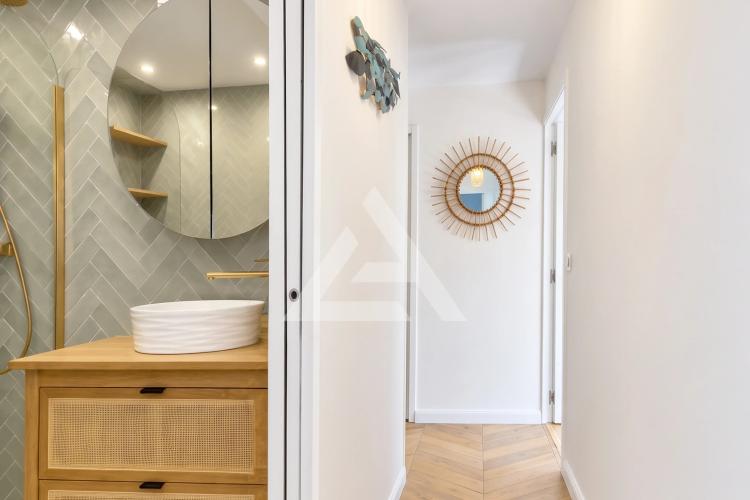 Menton Borrigo - Appartement 4 pièces traversant