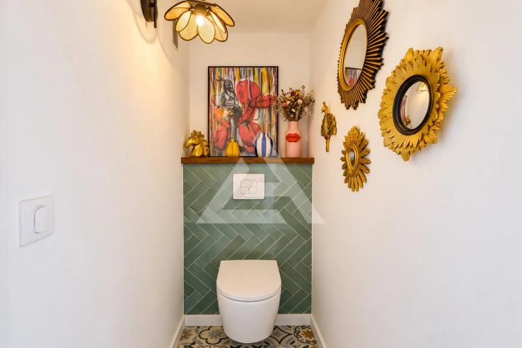 Menton Borrigo - Appartement 4 pièces traversant