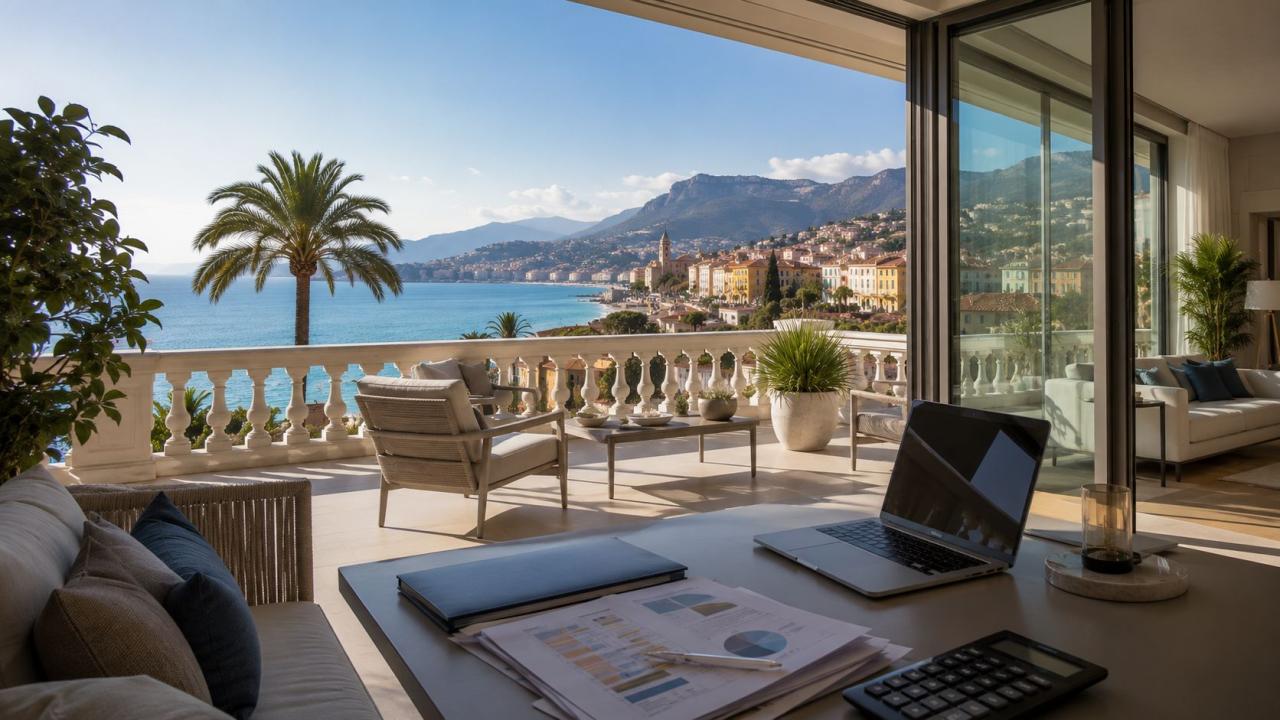 Résidence secondaire à Menton