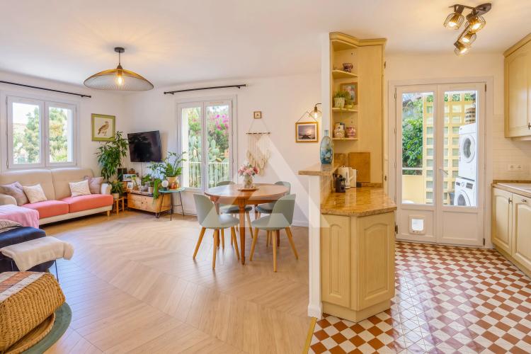 Menton Borrigo - Appartement 4 pièces traversant