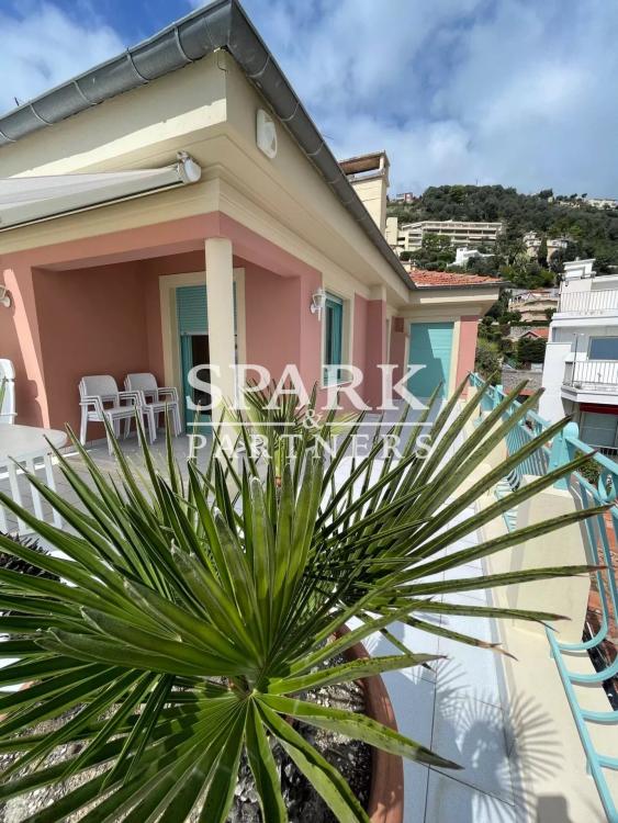 Menton - Garavan - Penthouse 2 pieces vue mer panoramique