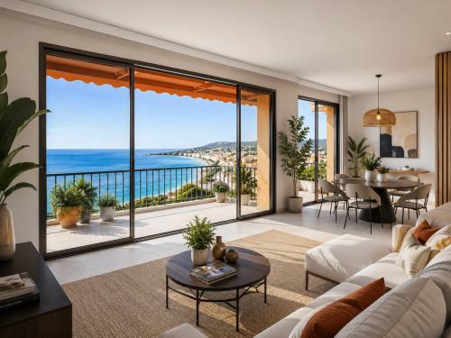 Appartement vue mer à Menton